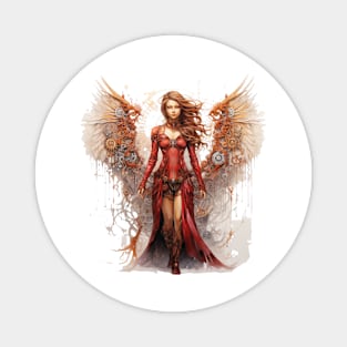 Steampunk Angel #10 Magnet